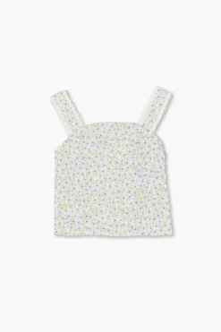 Girls Ditsy Floral Print Tank Top (Kids)