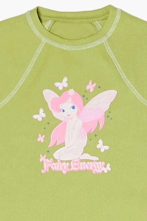 Girls Fairy Energy Graphic Tee (Kids)