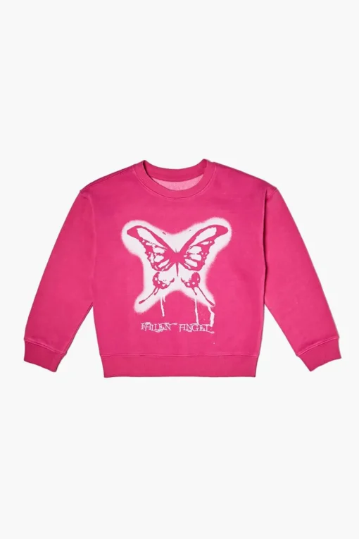 Girls Fallen Angel Graphic Pullover (Kids)