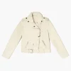 Girls Faux Leather Moto Jacket (Kids)