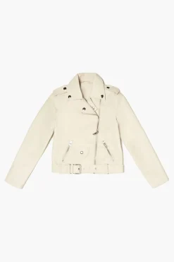 Girls Faux Leather Moto Jacket (Kids)
