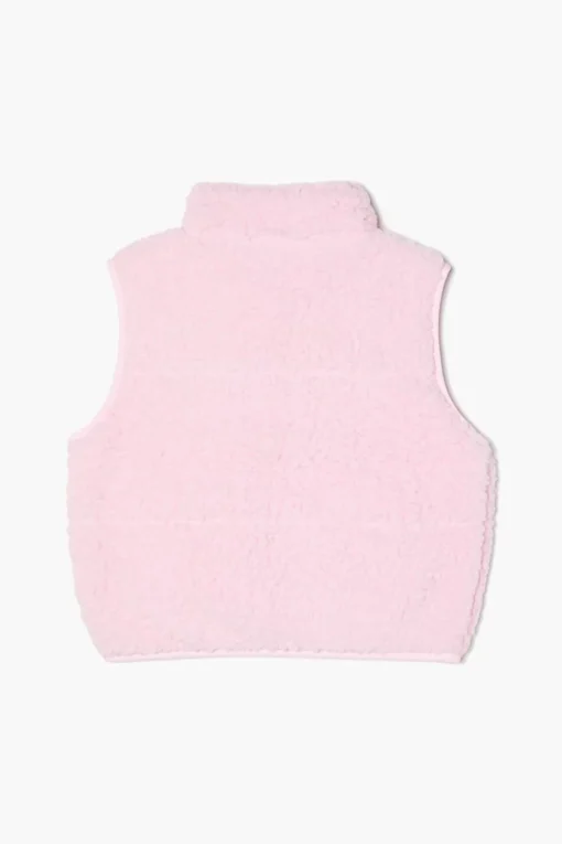 Girls Faux Shearling Vest (Kids)