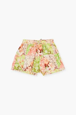 Girls Floral Patchwork Shorts (Kids)