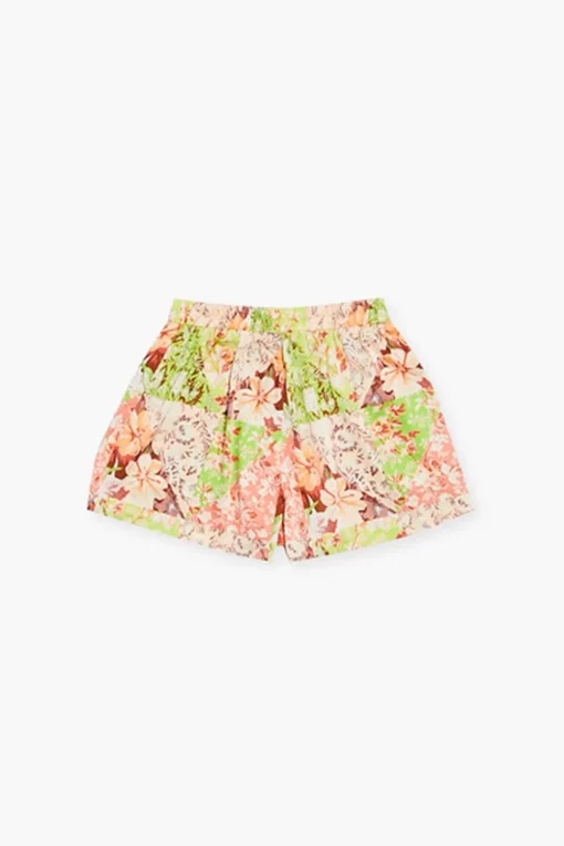 Girls Floral Patchwork Shorts (Kids)