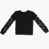 Girls Floral Print Combo Tee (Kids)