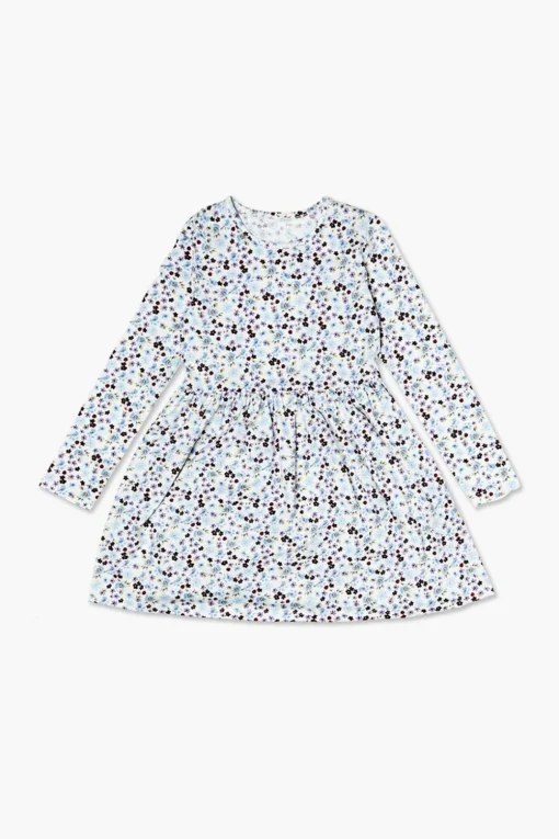 Girls Floral Print Dress (Kids)