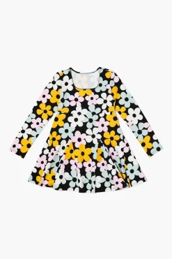 Girls Floral Print Dress (Kids)