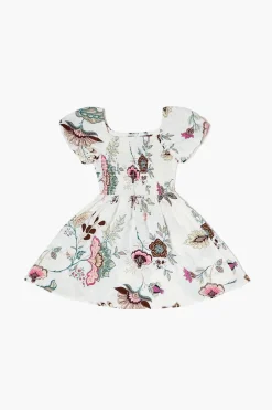 Girls Floral Print Dress (Kids)