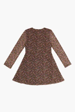 Girls Floral Print Dress (Kids)