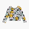 Girls Floral Print Long-Sleeve Top (Kids)