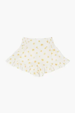 Girls Floral Print Shorts (Kids)