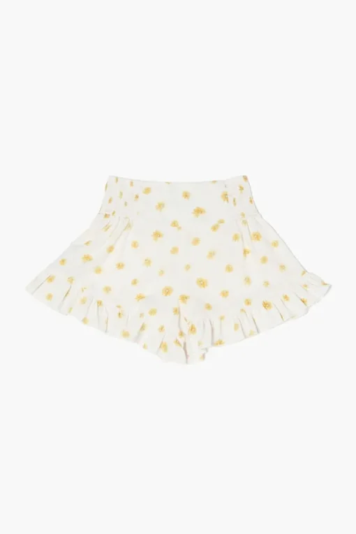 Girls Floral Print Shorts (Kids)