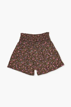 Girls Floral Print Shorts (Kids)