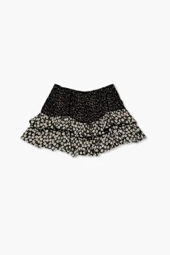 Girls Floral Print Skirt (Kids)