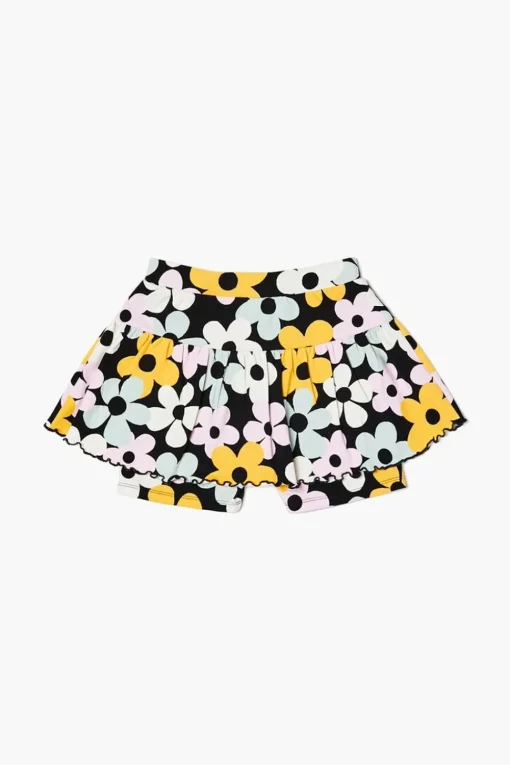 Girls Flower Print Skort (Kids)