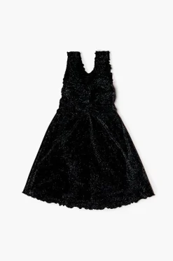 Girls Glitter Sleeveless Mini Dress (Kids)