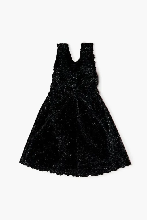 Girls Glitter Sleeveless Mini Dress (Kids)