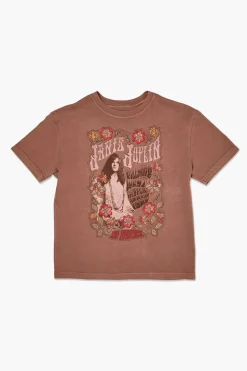 Girls Janis Joplin Graphic Tee (Kids)