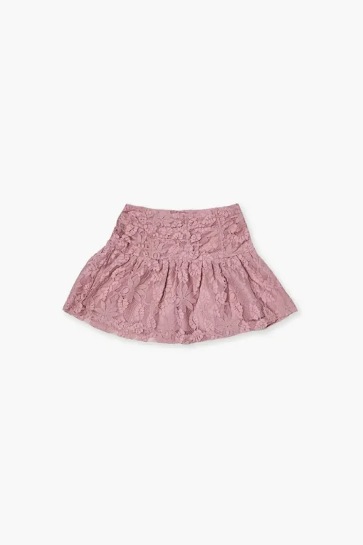 Girls Lace Drop-Waist Skirt (Kids)