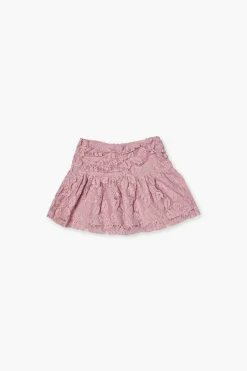 Girls Lace Drop-Waist Skirt (Kids)