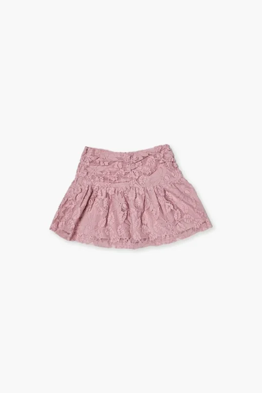 Girls Lace Drop-Waist Skirt (Kids)