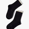 Girls Lace-Trim Crew Socks (Kids)
