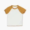 Girls Lettuce-Edge Raglan Tee (Kids)