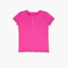 Girls Lettuce-Edge Top (Kids)