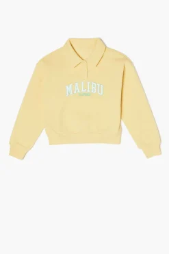 Girls Malibu Half-Button Pullover (Kids)