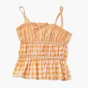 Girls Mixed Plaid Cami (Kids)