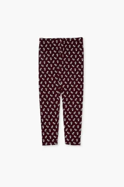 Girls Mushroom Print Leggings (Kids)