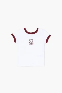 Girls Not Your Baby Ringer Tee (Kids)