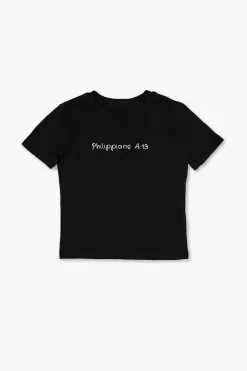 Girls Organically Grown Cotton Graphic Tee (Kids)