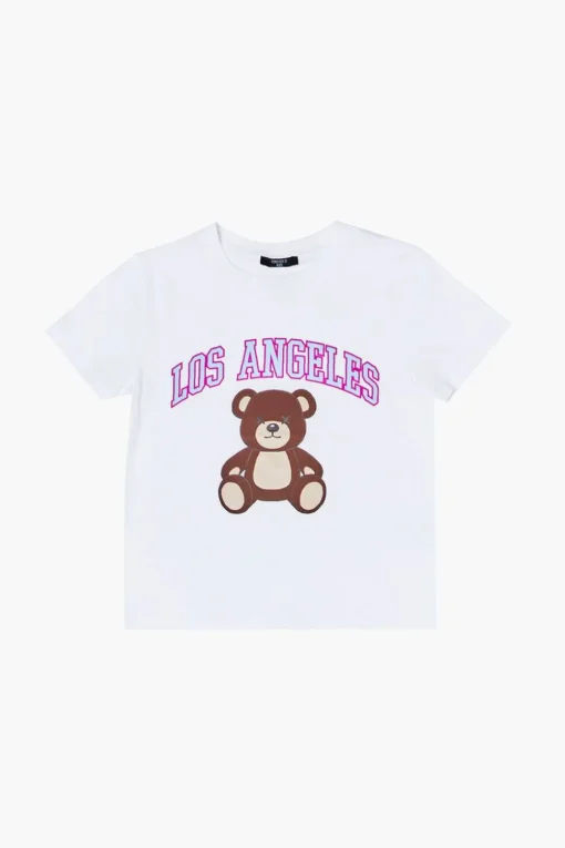 Girls Organically Grown Cotton Graphic Tee (Kids)