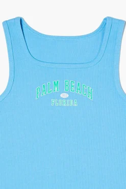 Girls Palm Beach Graphic Tank Top (Kids)