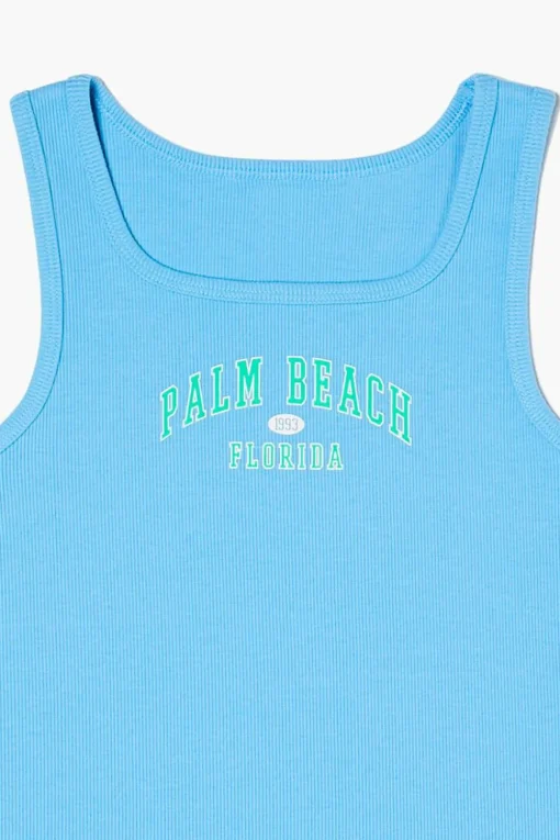 Girls Palm Beach Graphic Tank Top (Kids)