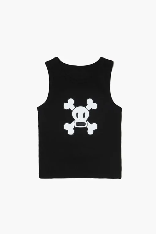 Girls Paul Frank Skull Tank Top (Kids)