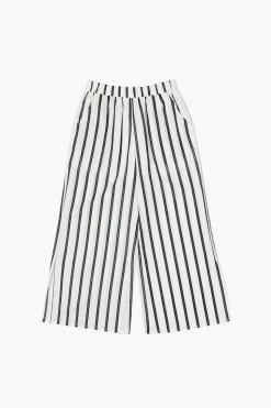 Girls Pinstriped Wide-Leg Pants (Kids)