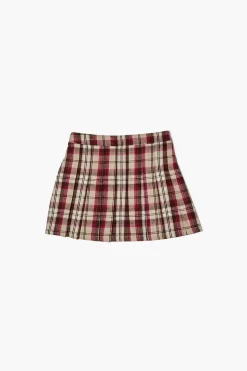 Girls Plaid A-Line Skirt (Kids)