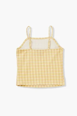 Girls Plaid Cami (Kids)