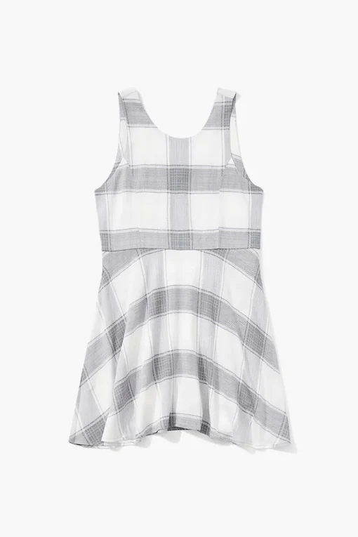 Girls Plaid Romper (Kids)