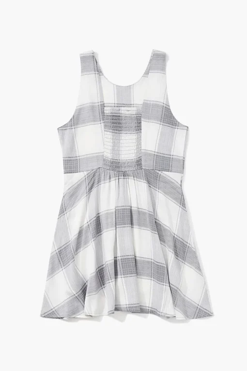 Girls Plaid Romper (Kids)