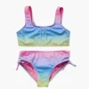 Girls Rainbow Henley Bikini Set (Kids)