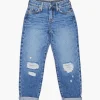 Girls Recycled Cotton Jeans (Kids)