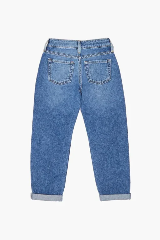 Girls Recycled Cotton Jeans (Kids)