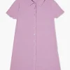 Girls Ribbed Knit Shirt Dress (Kids)