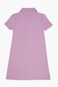 Girls Ribbed Knit Shirt Dress (Kids)