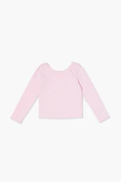 Girls Scoop Neck Long-Sleeve Tee (Kids)