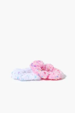 Girls Sequin Hair Scrunchie Set (Kids)