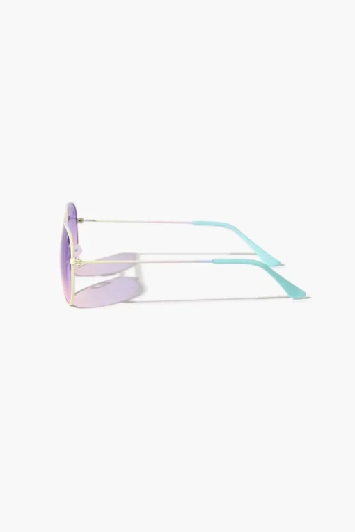 Girls Star Aviator Sunglasses (Kids)